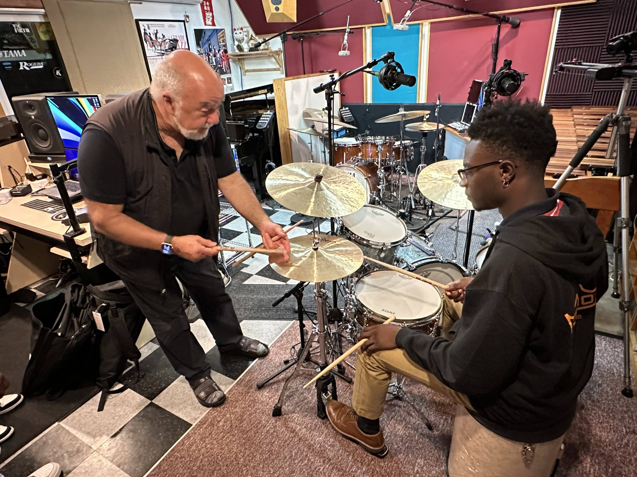 ABOP-In-LA: Jakalin in Master Class with Peter Erskine.