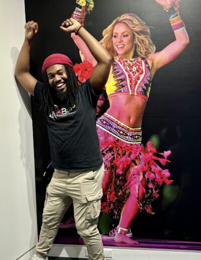 Torrance dancing with Shakira