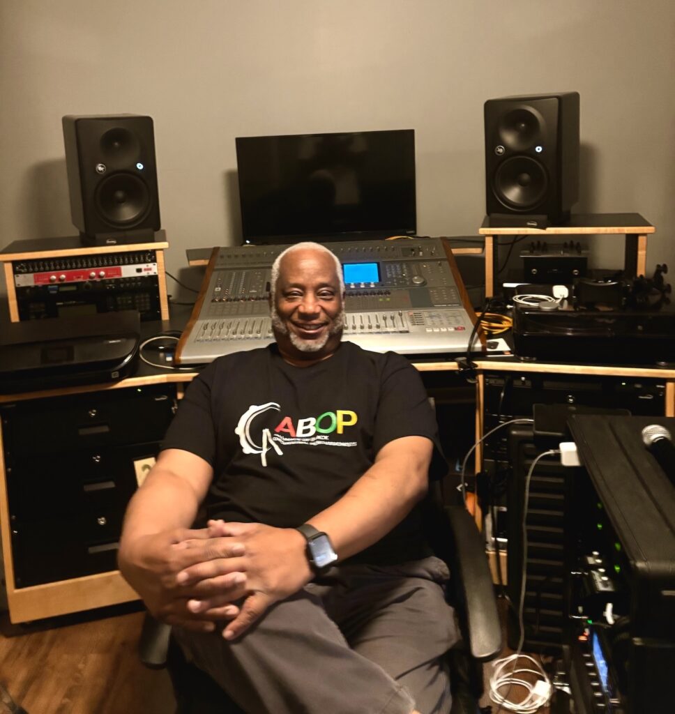 Ricky Burkhead Ricky Burkhead in his studio.