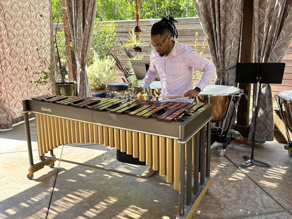 Torrance Buntyn, Jr. on Marimba