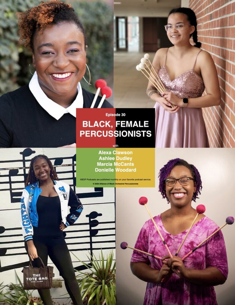 30. Black Female Percussionists