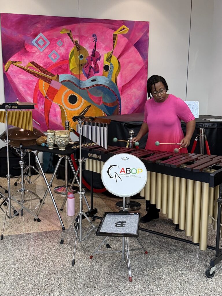 Alexa Clawson on Marimba